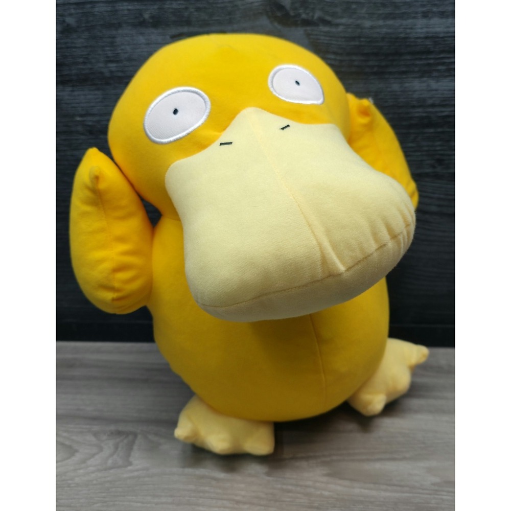 Nintendo‎ Pokemon Psyduck Plush 14.5" Toy Factory 2020 XL Stuffed Animal